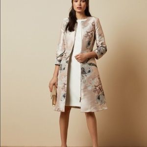 Ted Baker Coniey Floral Jacket, Light Pink